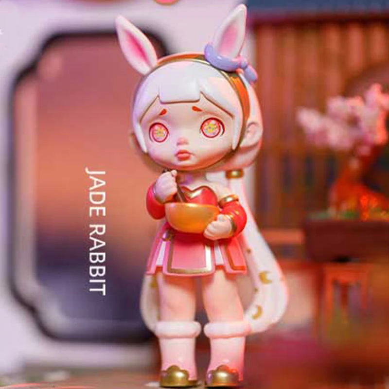 صندوق أعمى من سلسلة TOYCITY Laura على الطراز الصيني - 10 أنماط/تصاميم، هدية عيد ميلاد عيد الميلاد، نموذج دمى ديكور هدية للفتيات