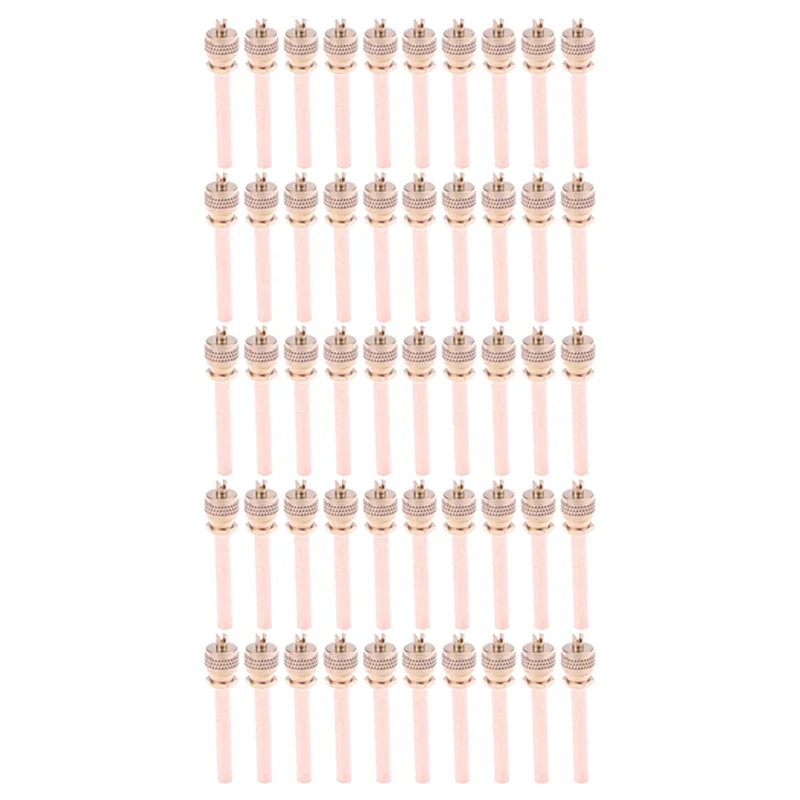 

【FUXQ】50Pcs Air Conditioner Refrigeration Access Valves 6MM OD Tube Filling Access Valves 6MM OD Tube Filling