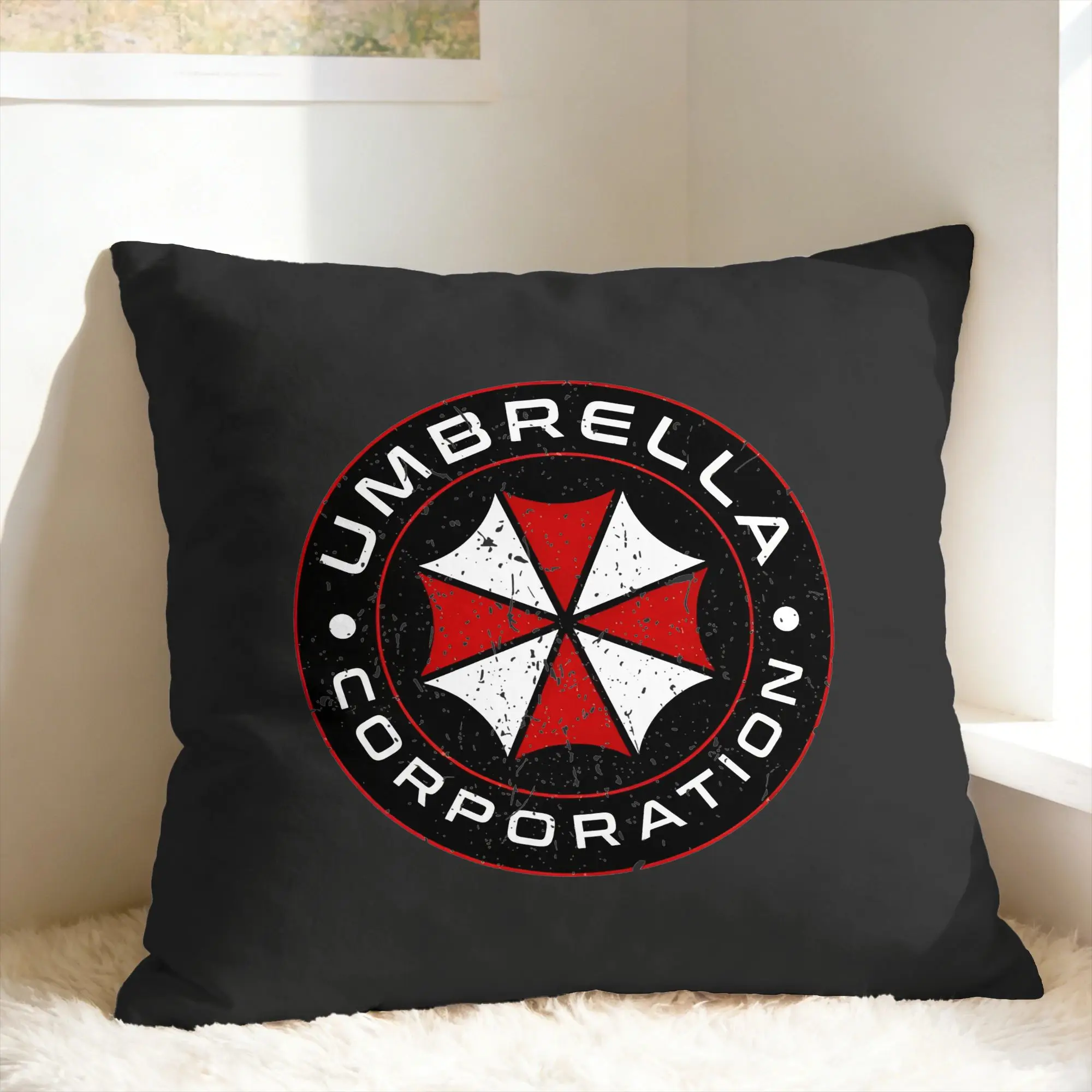 Umbrellas Corporations Pillow Case  Funny Pillow Cover Soft Pillowcases For Sofa Bedroom Home Decor
