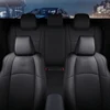 Toyota chr 2018, 2019, 2020, 2021, 2022, 2023, 2024,用の革製カーシートカバー,完全なセット 6