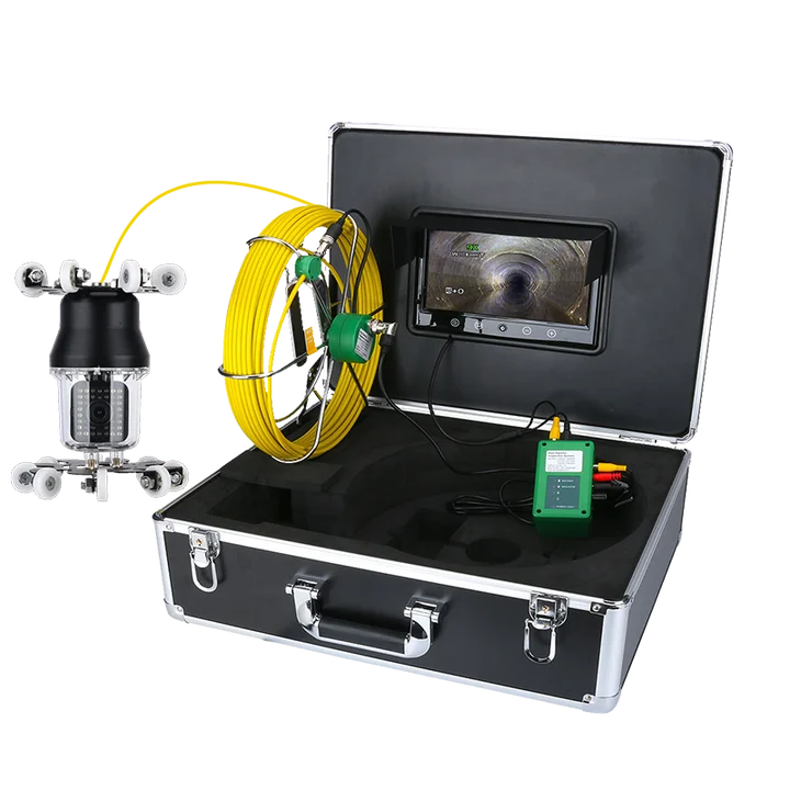 

Pipe camera robot, leak detector, industrial pipe endoscope high definition