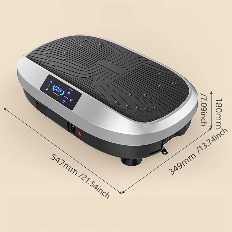 Home Use Plate Machine Massage Vibration Platform Plate Exercises Equipment Vibration Plate