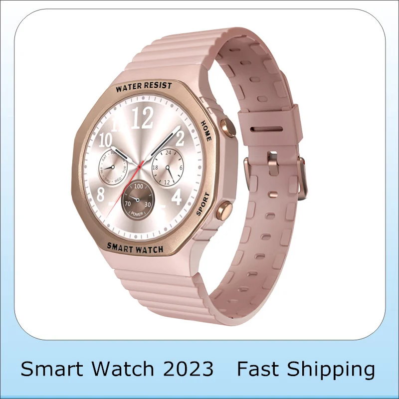 

Sports Smart Watch Women 2023 Dynamic Heart Rate Monitor Message Push 1.32inch High Resolution Waterproof IP67 Fitness Tracker