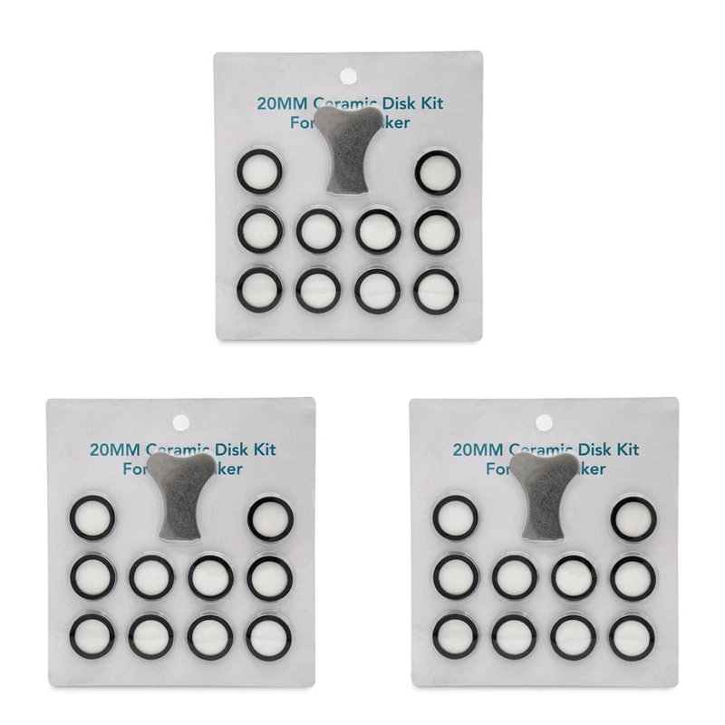 ชุดบํารุงรักษาเครื่องทําหมอก 33 ชิ้น, ชุดอะไหล่เปลี่ยนกุญแจดิสก์เซรามิกดิสก์เซรามิกสําหรับเครื่องหมอก
