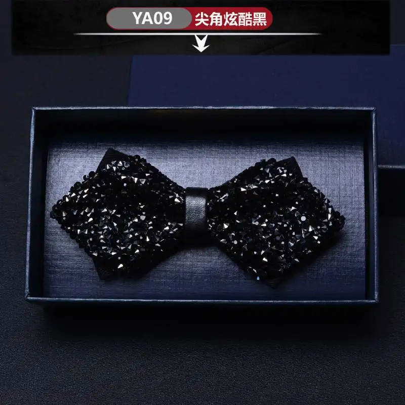 2 パック新しい結婚式の男性スーツボウパーティースーツスリムフィット蝶ネクタイオーダーメイドクリスタル新郎介添人フォーマル行事カスタマイズ