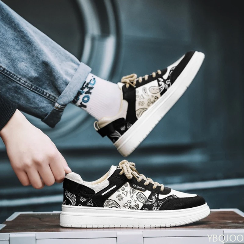 

Spring summer new casual comfortable sports shoes retro fashion versatile board shoes anti slip wear-resistant thick soled shoes