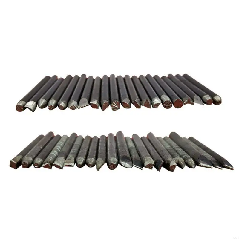 97QE Jewelry Making Flower Steel Stamp Set Fuction Tool
