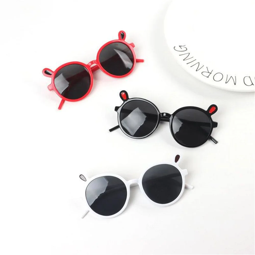 1 Pcs Children'S Sunglasses Korean Cute Baby Rabbit Ears Sunglasses Boys And Girls 3-8 Years Old Kids Sunglasses Wholesale