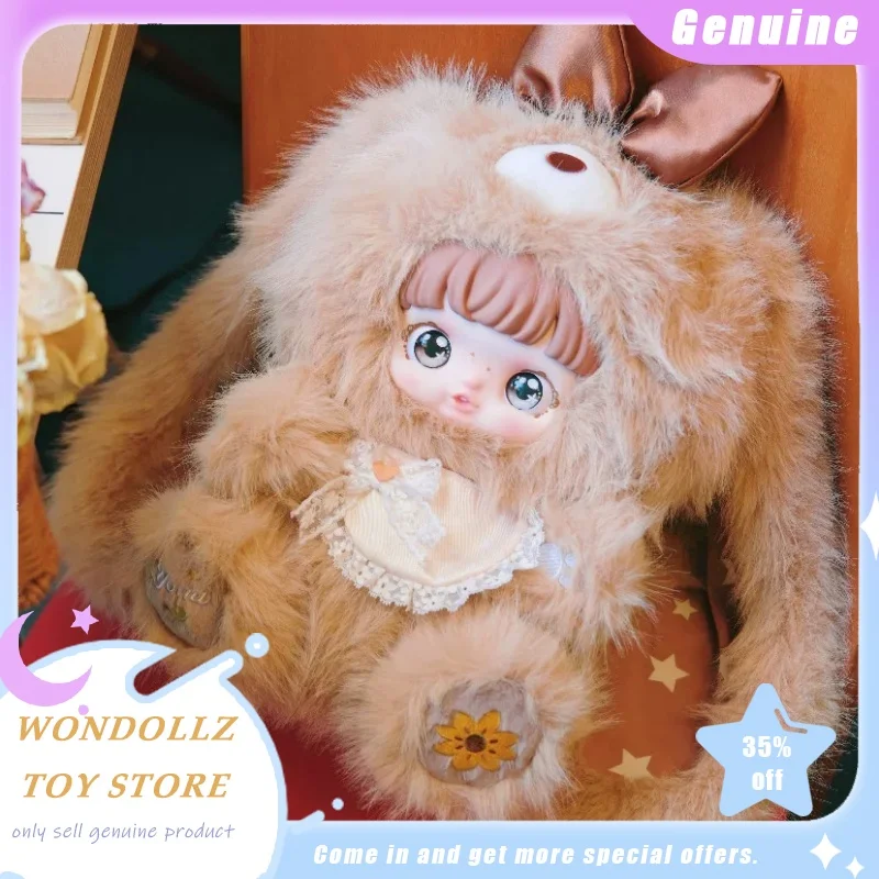 

Новая серия Yomi 800% Flower Whisper: плюшевая игрушка-сюрприз, милый кролик, коллекционная кукла, декоративное украшение для комнаты, подарок для девочек