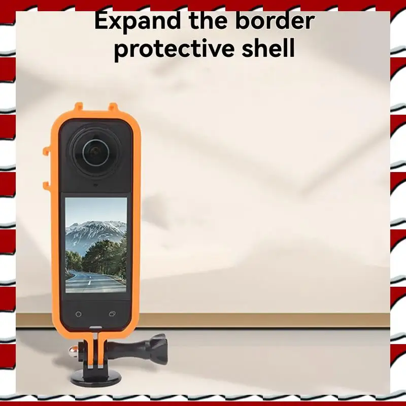 

Защитный чехол T35C для Insta360 X5, чехол для камеры, кронштейн для съемки, кронштейн для пейзажной съемки, аксессуары для камеры, черный