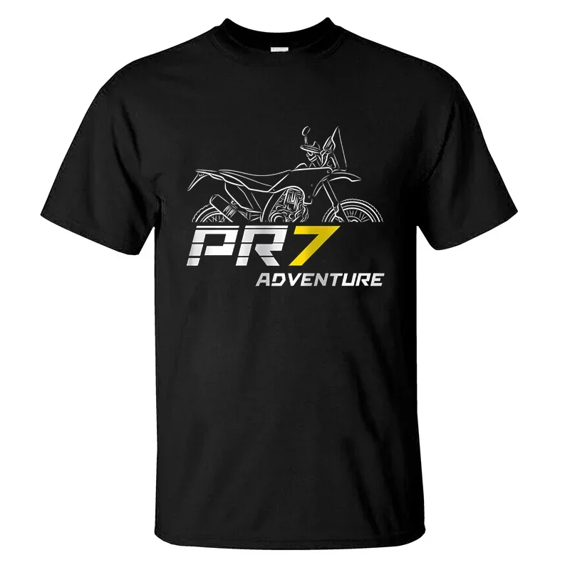 2024 men T shirt casual T-shirt AJP PR7 adventure 650 graphic summer short sleeves 100% cotton S-3XL cool tee