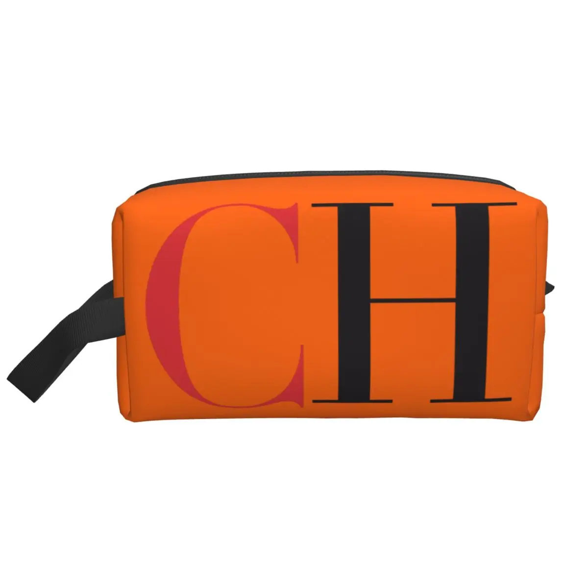 Sac de maquillage personnalisé imprimé C-carolinas pour femmes, organisateur de cosmétiques de voyage, sacs de toilette mignons Herreraes