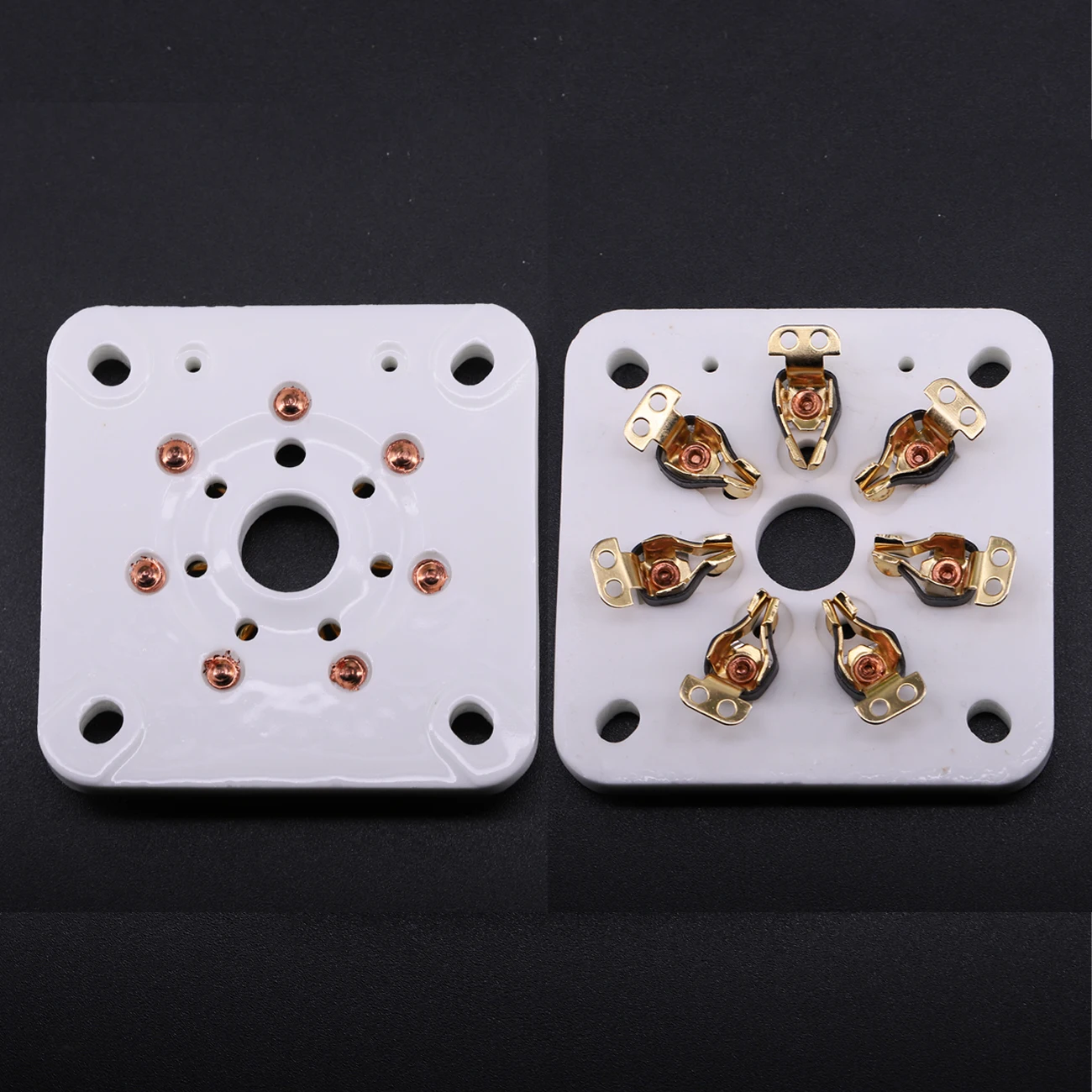 1PC 7PIN TUBE SOCKET Ceramic VALVE BASE GZC7-C for 6C33 FU19 FU29 FU30 FU32 829B 3C33 Vintage Audio Amplifier DIY