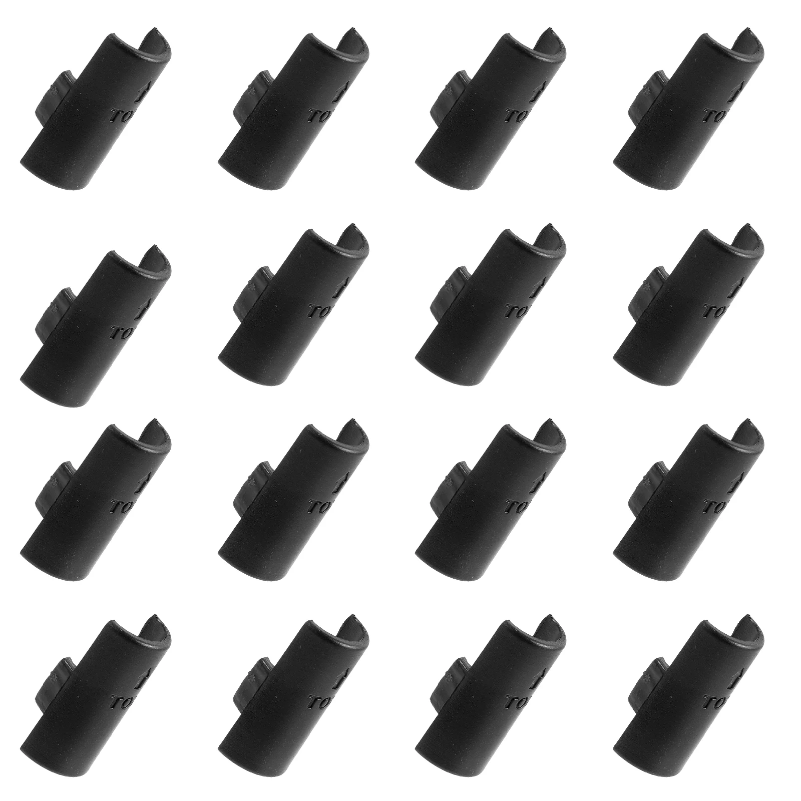 24 Pcs Shelf Locking Clip Cord Ties The Wire Shelving Clamp for Fixing Post-shelving Plastic Clips Fastener