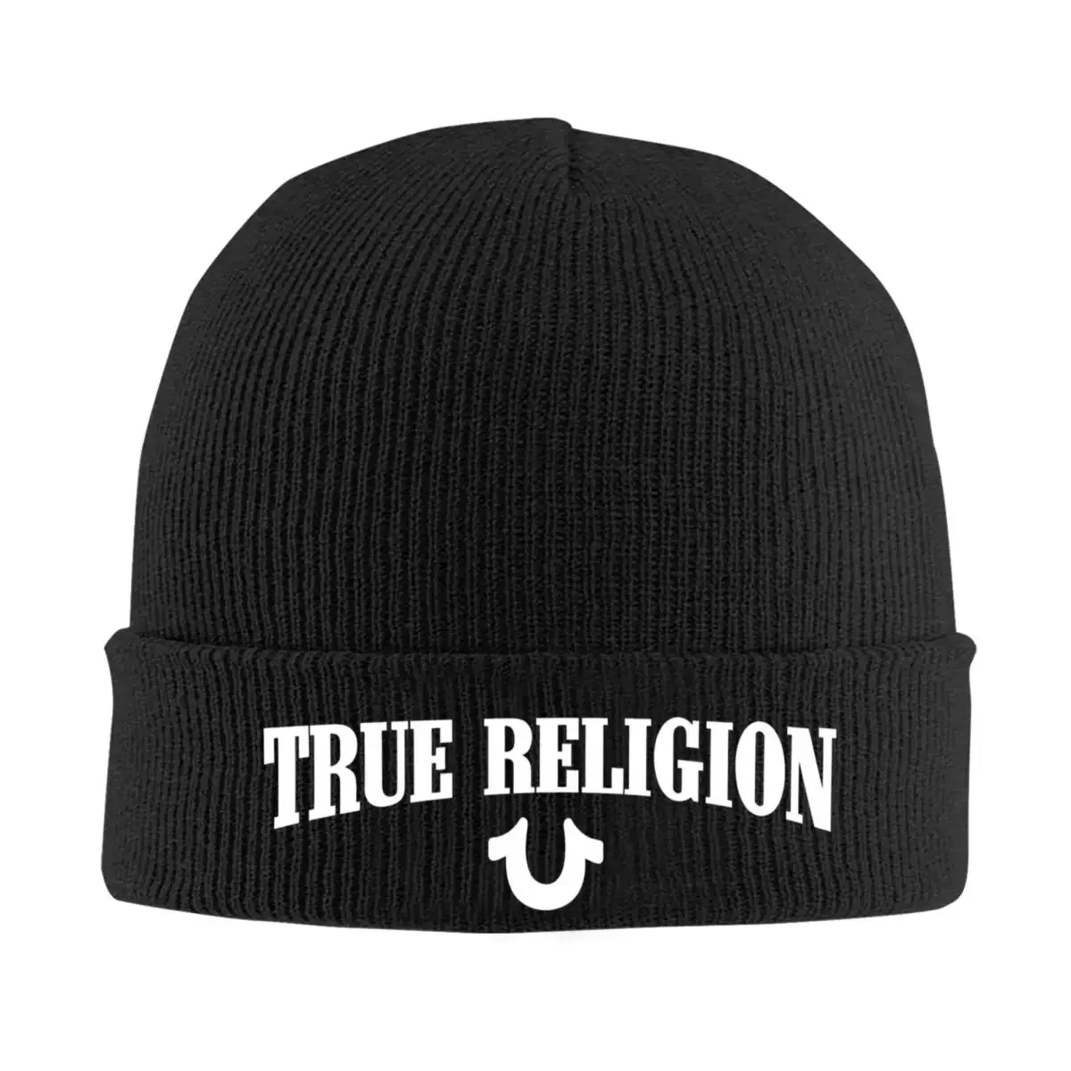 T-TRUES R-RELIGIONS LOGO Beanie Hats Bonnet Hats Men Women Fashion Gym Knitting Hat Autumn Winter Custom Thermal Elastic Caps