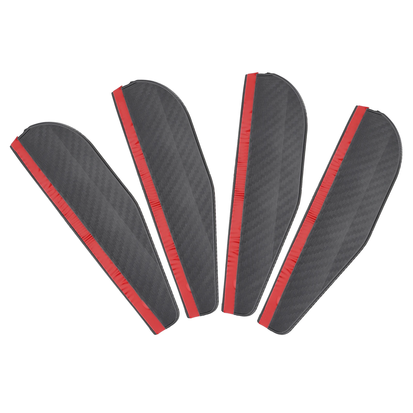 

4pcs Side Mirror Guards Waterproof Visor Durable Adhesive Easy Installation Rearview Mirror Rain Cover Car Side Rain Shields