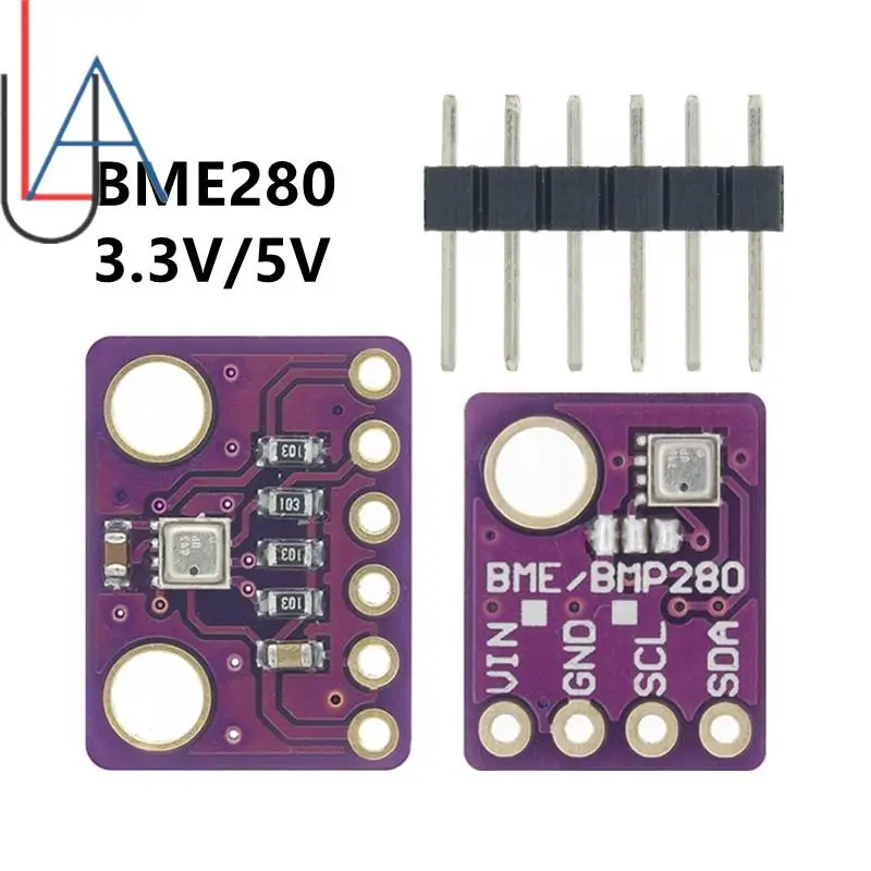 BME280 5V 3.3V Digital Modbus Humidity Sensor Trash Can Pressure I2C SPI 1.8-5V Temperature Barometric Module Ac Accelerometer