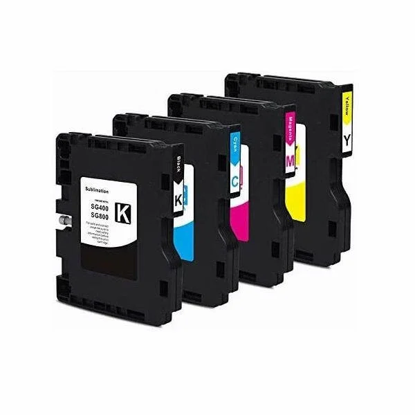4 Sublimation Ink Cartridge Compatible for Sawgrass Virtuoso SG400 SG800 Printer