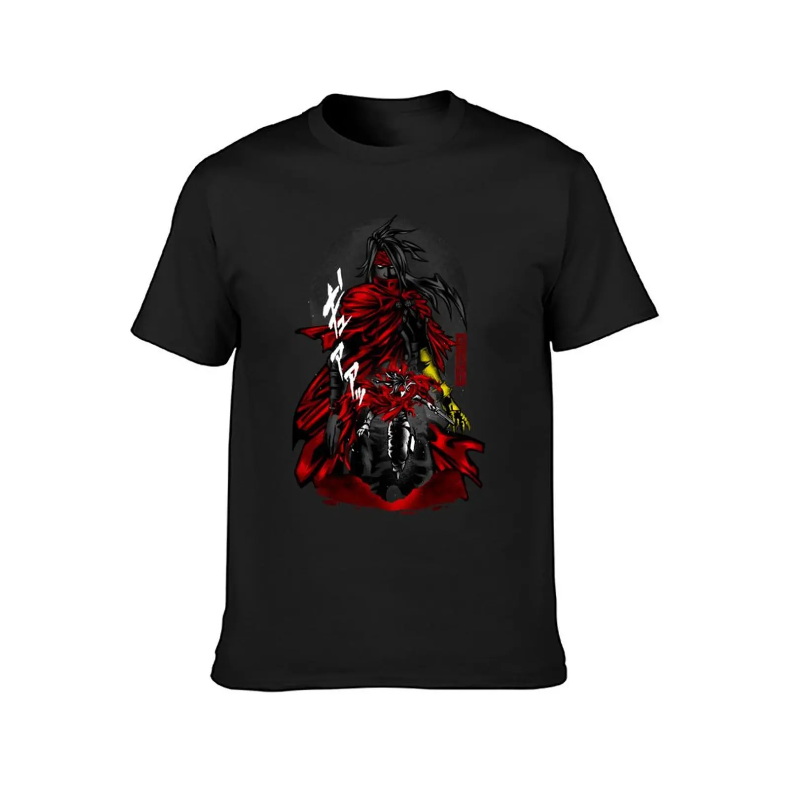 Demon Red Cape T-Shirt Aesthetic clothing customs design your own tops cute tops t shirt men