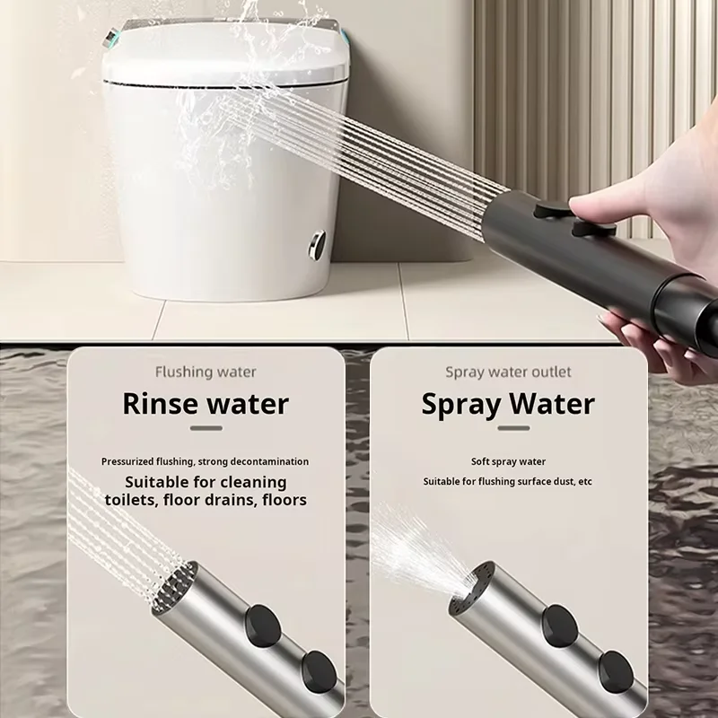 Luxury Smart LED Bathroom Faucet Wall Mounted Brass Piano Shower Set with Atmosphere Light Digital Display Rain Spray Pattern