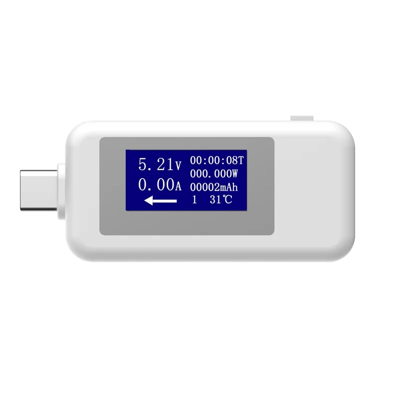 KWS-1802C Tester USB multifunzione rilevatore di caricabatterie di tipo c voltmetro digitale amperometro misuratori di tensione