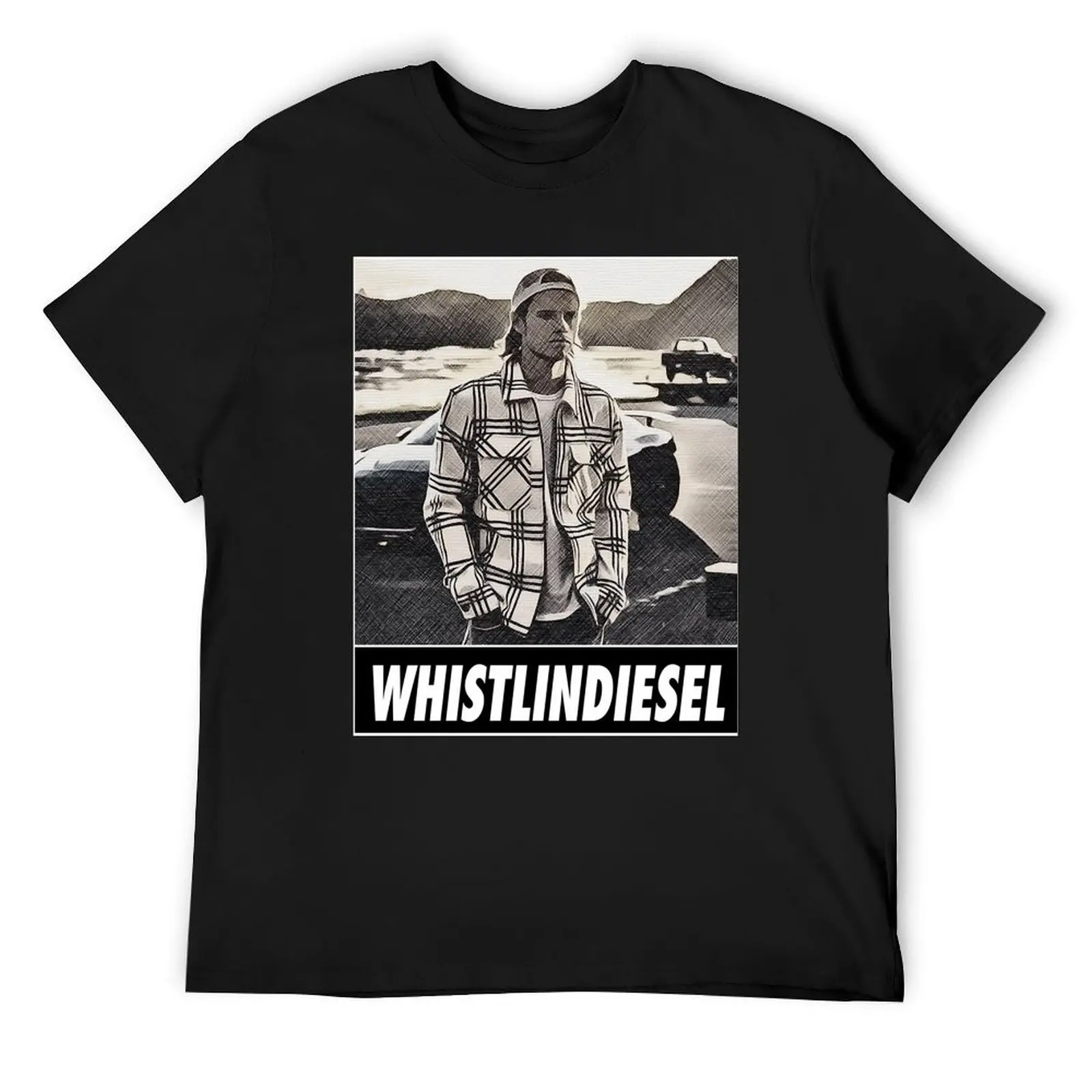 

whistlindiesel whistlin diesel T-Shirt anime clothes custom t shirt graphic tee shirt vintage clothes men graphic t shirts