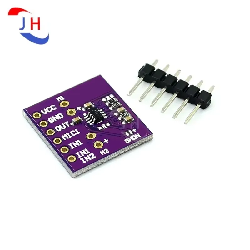 1PCS MAX9813H  Microphone Amplifier Fixed-gain Integrated Bias Module MAX9813H