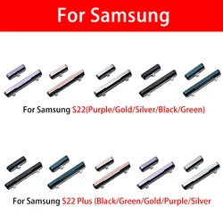 For Samsung S22 S22 Plus S22 Ultra Side Button Power On Off Push Side Key Power Volume Button Smartphone Parts