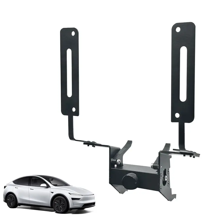 

Drill Front License Plate Holder Fit for 2025 2026 Tesla Model Y Juniper, The Original Front License Plate Frame, Safety Design,