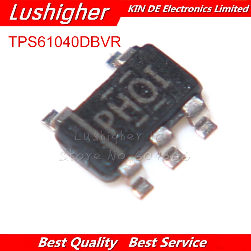 20PCS TPS61040 SOT-23 TPS61040DBVR PH01 PHOI SOT23 TPS61040DBV