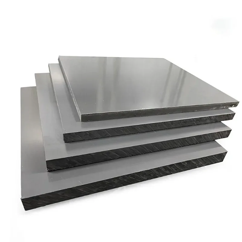 Thickness 2-30mm Gray Pvc Board Plastic Corrosion Resistant Hard Plate For Electronic Equipment100x200/200x200/200x300/300x400mm