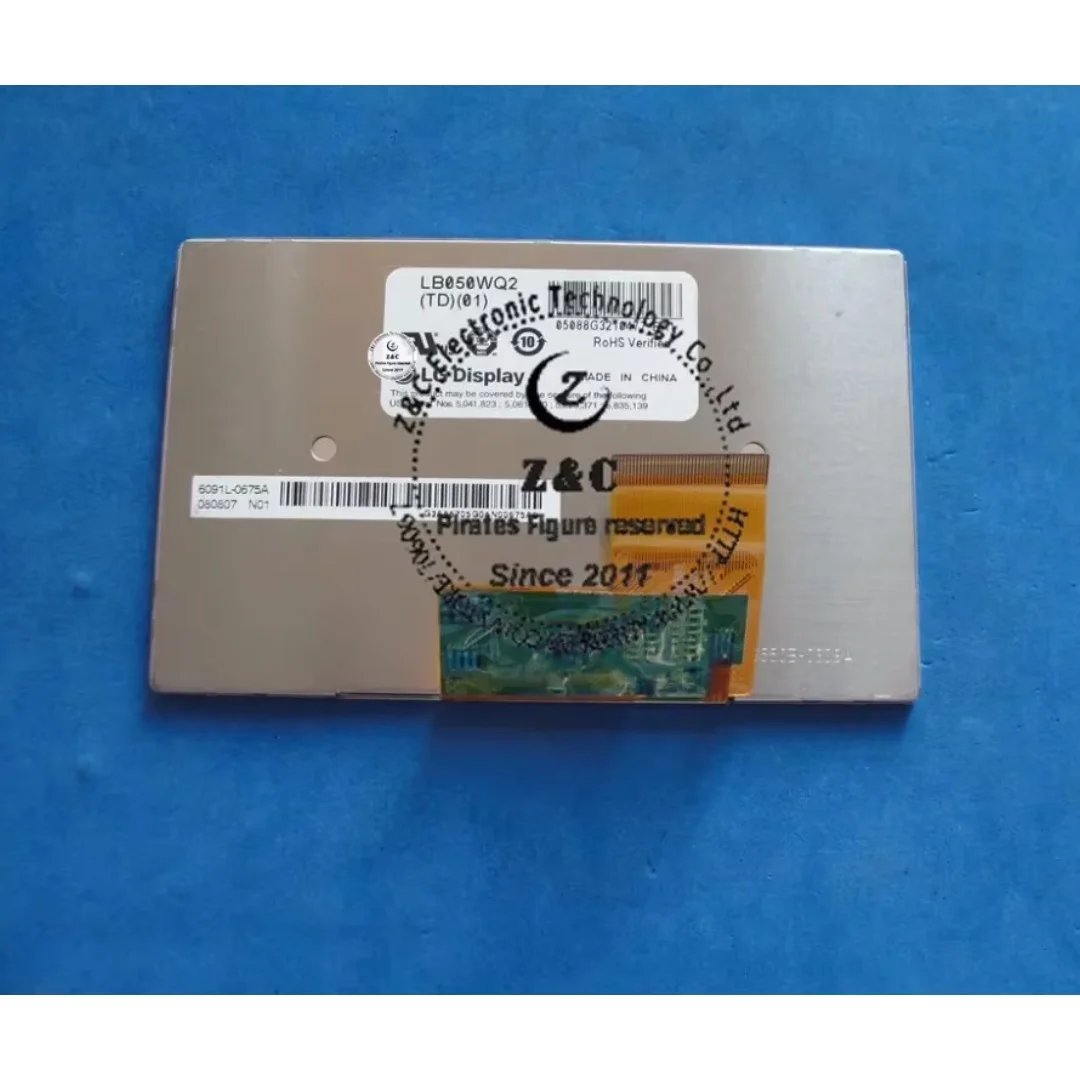 LB050WQ2(TD)(01) LB050WQ2-TD01 Original Grade A+ 5 Inch LCD Screen for Industrial Equipment LCD