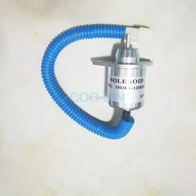 

Для Yanmar 4TNV94 4TNV98 электромагнитный клапан отключения пламени двигателя Komatsu Doosan электромагнитный клапан отключения экскаватора