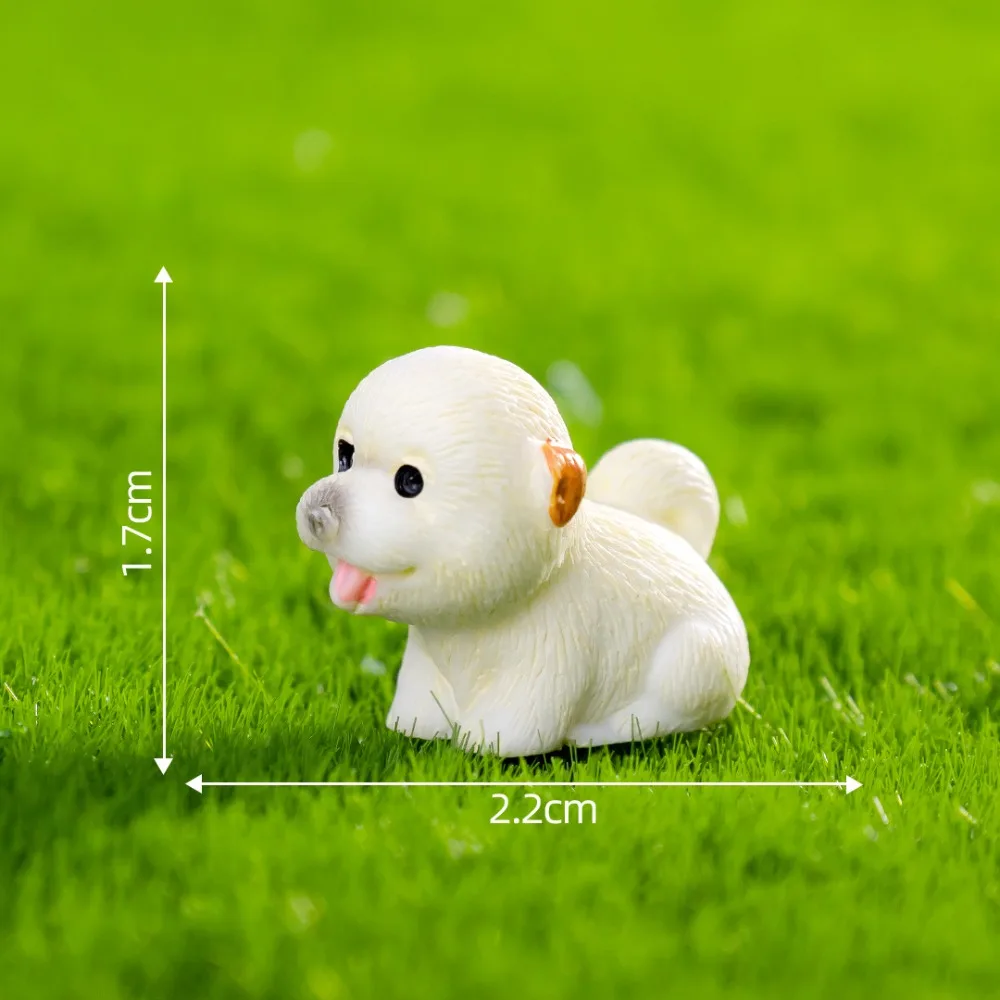 Cute DIY Animals Statue Resin Animals Model Miniature Figurines Microlandscape Home Decoration Mini Animals Figurine