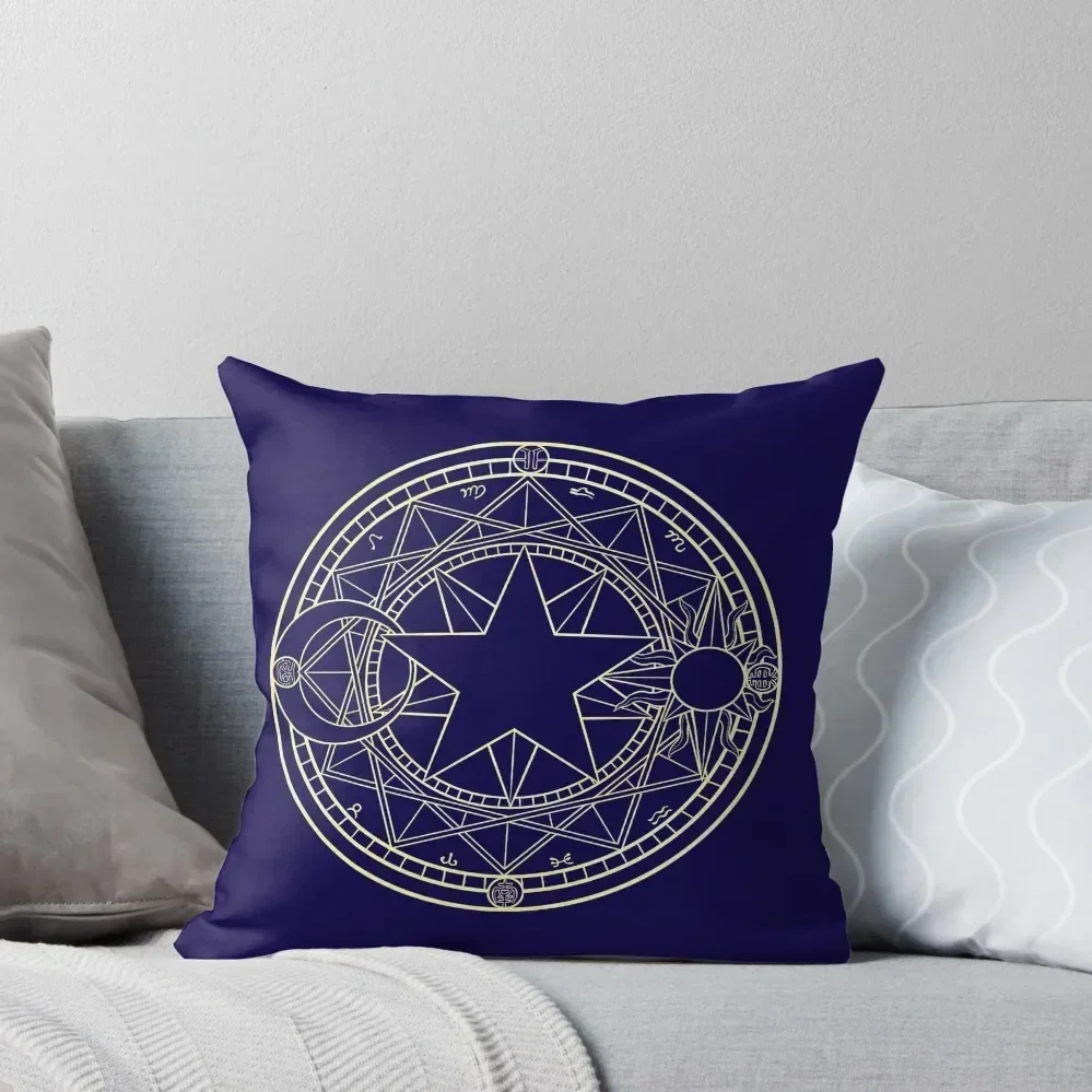 Cardcaptor Sakura - Star crest Throw Pillow Pillow Case Luxury Pillow Case