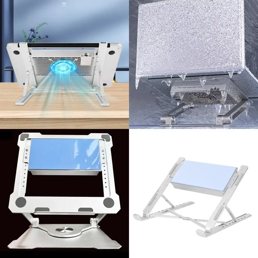 2026 Hot  Notebook semiconductor radiator refrigeration bracket base portable 14-inch metal gaming notebook computer cooling