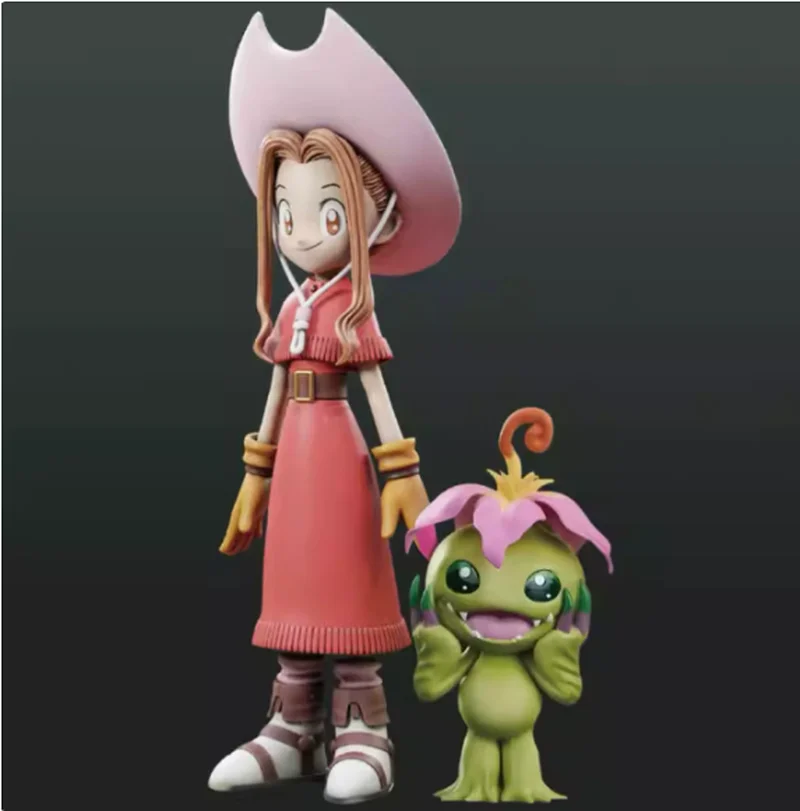 Figura de Acción de PVC de Takeru Takaishi y Patamon de Digimon Adventure, Modelo Coleccionable en Caja, Muñeco de Anime, Adorno para Escritorio, Regalo
