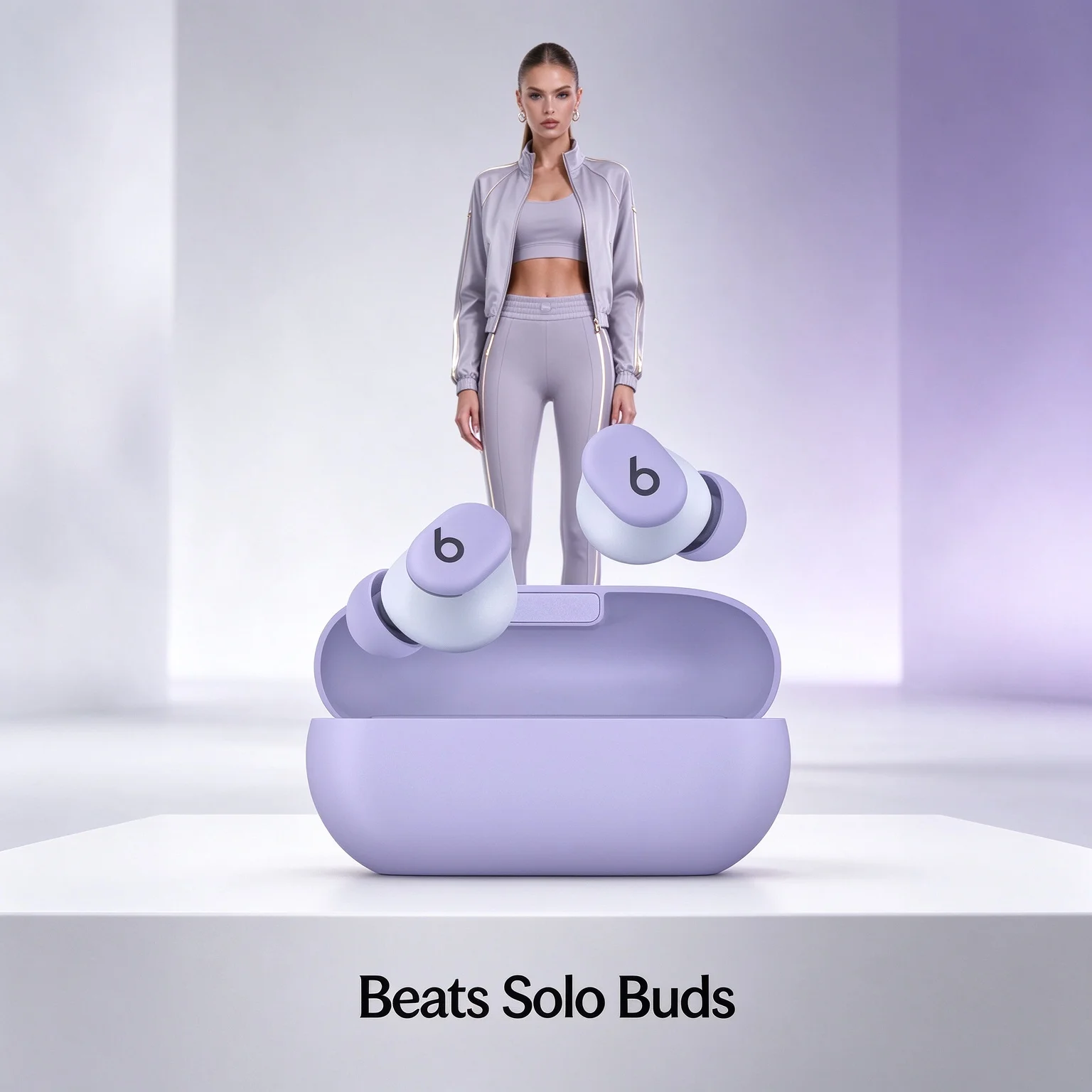 Beats Solo Buds Bluetooth True Wireless Headphones, USB-C Charging, Low Weight Earbuds for All-Day Comfortable Use