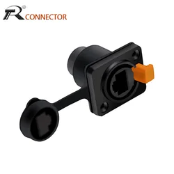 1pc RJ45 Network Connector 8P8C Outdoor RJ45 Cable Ethernet Plug Socket Connector Weatherproof IP65 Jack Signal Connector