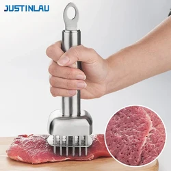 Kitchen Tender Meat Needle 304 Stainless Steel Cooking Meat Tenderizer Tool Profession Loose Meat Needle Pork Chop Steak Hammer