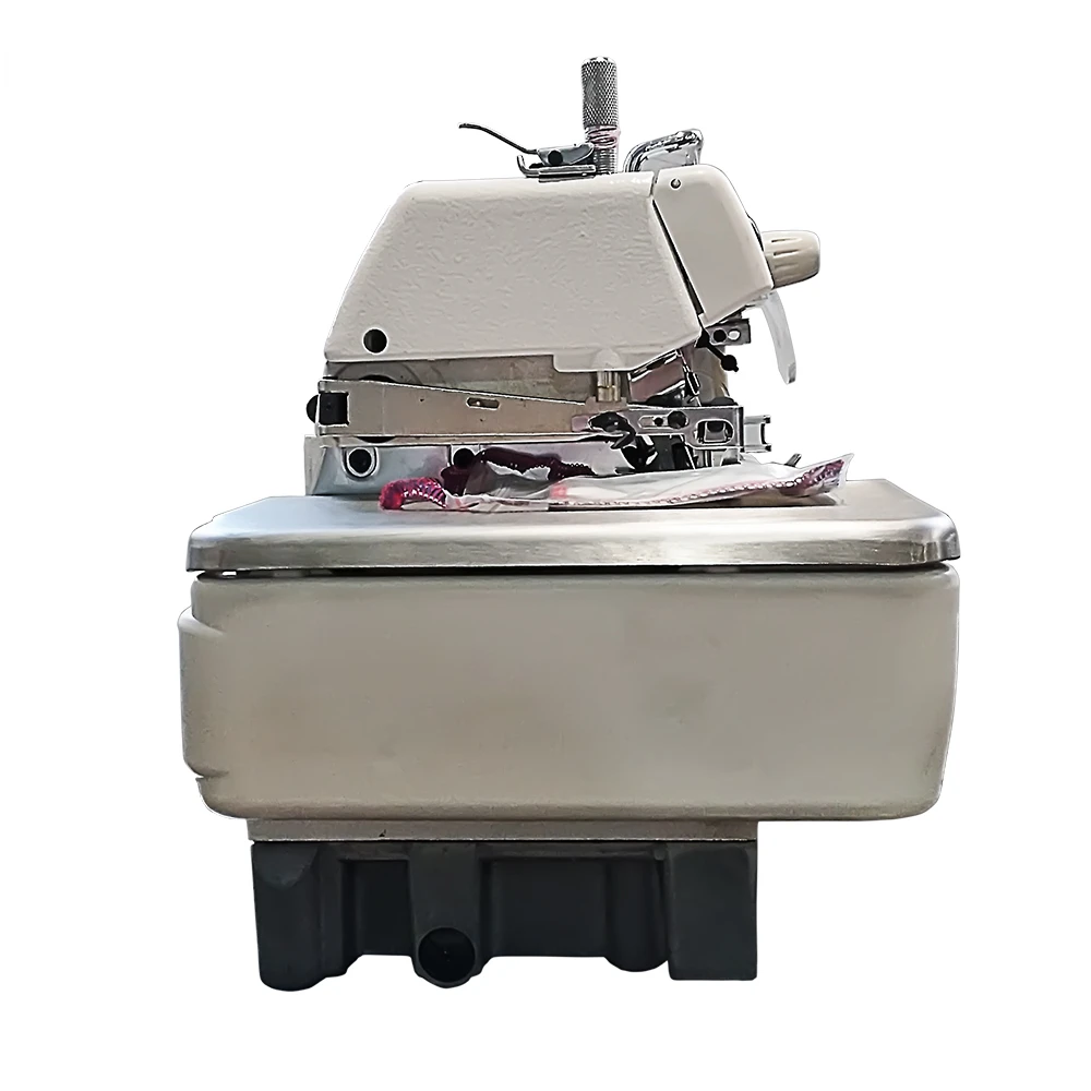 Direct Drive Overlock Sewing Machine 747 Overlock Sewing Machine High Speed 4-thread Electronic Used Industrial Sewing Machines