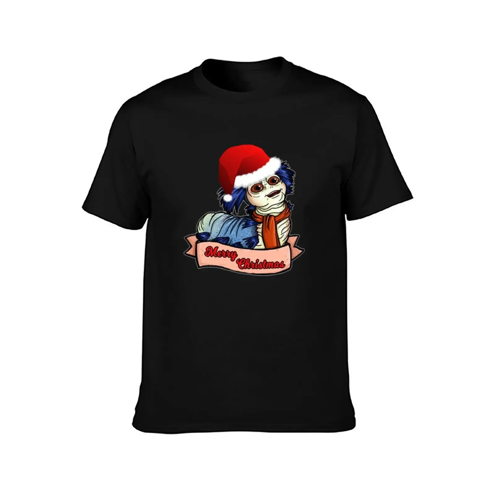 Labyrinth Worm Christmas T-Shirt Casual Graphic Print Tee T-Shirt
