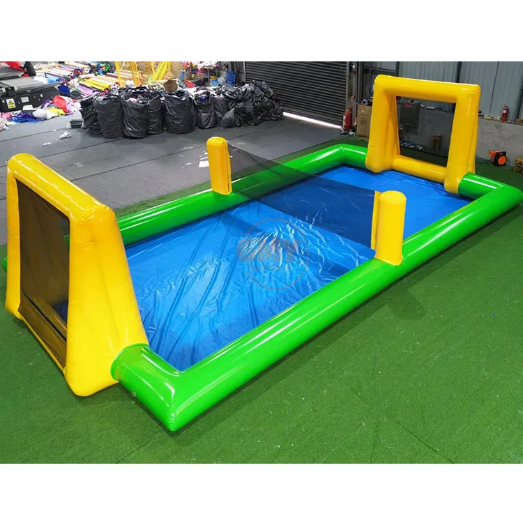 

Factory Inflatable Volleyball Water Pool Sealed Airtight Beach Net Volleyball Pool Water Volleyball Field for Sport Gamepromot