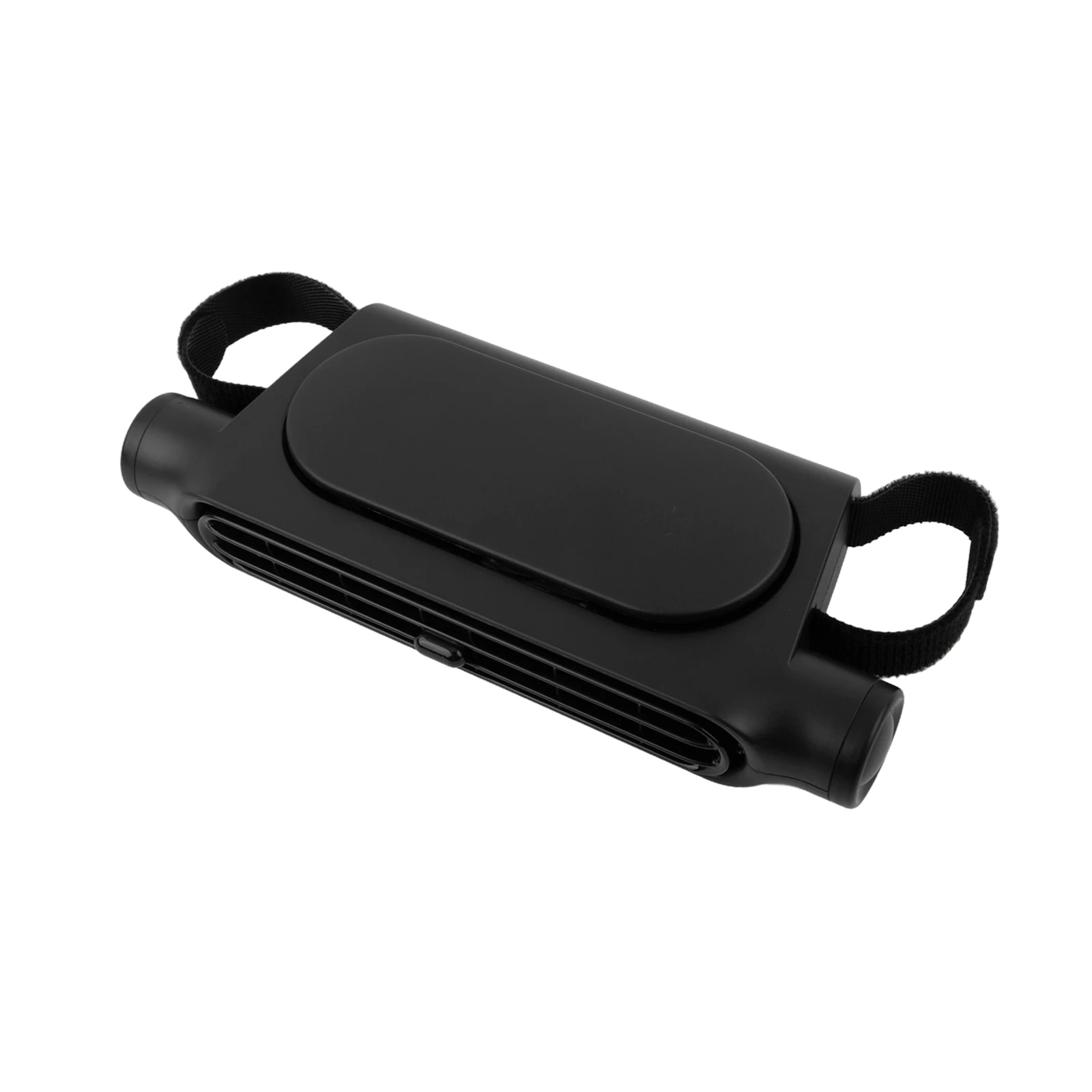 Automotive Fan Electric Car Fan Black Portable Fan Customizable Airflow Dual-Turbine Design User-Friendly Controls