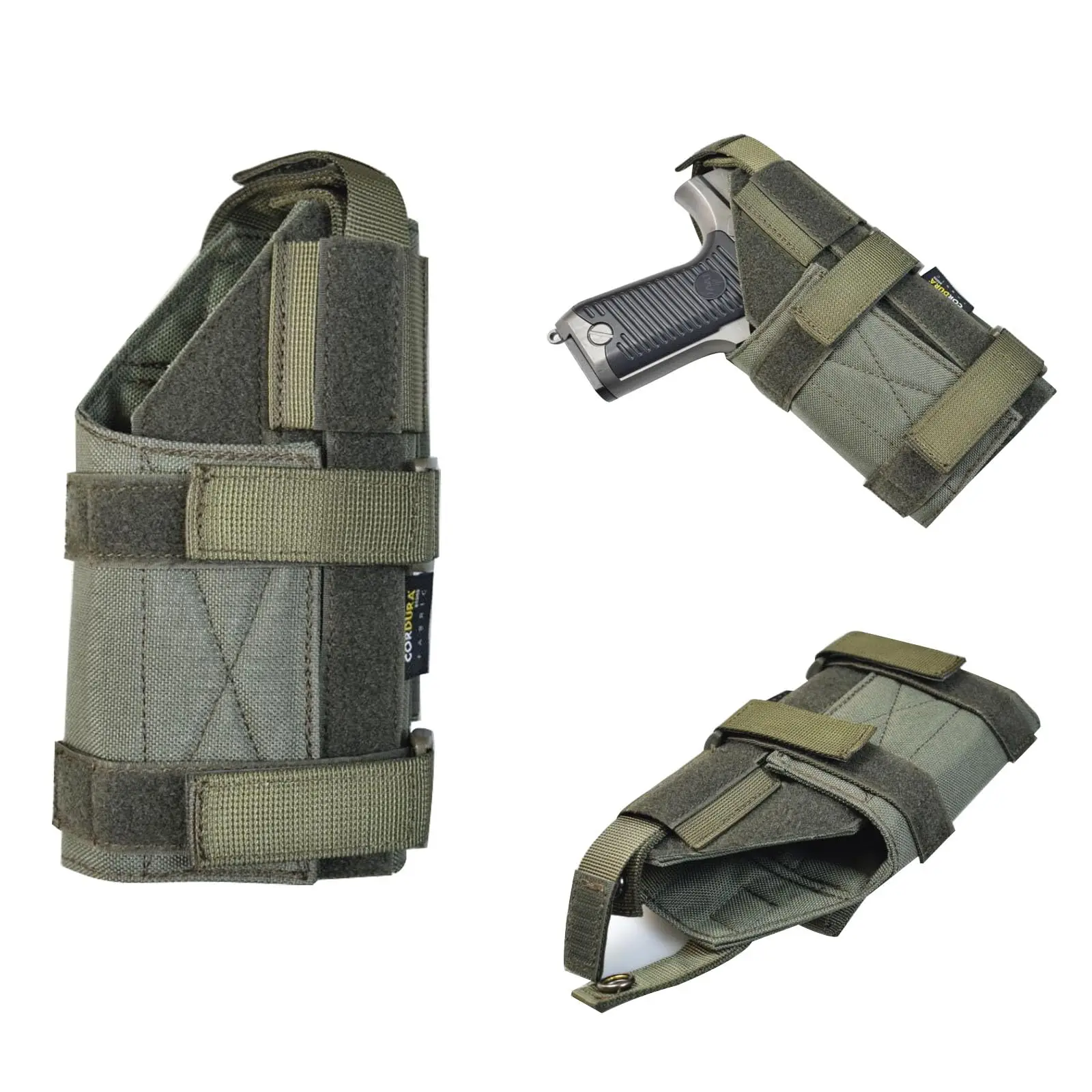 

Tactical Universal Drop Leg Holster Adjustable Gun Holster 500d Dupont Pistol Thigh Holster Thigh All Sub-Compact Size Pistols