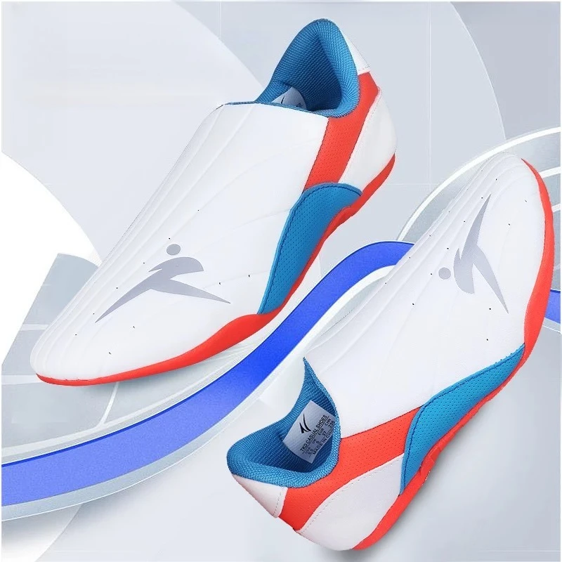 

2026 New Trend Taekwondo Shoes Men Competition Sport Wushu Taichi Shoe Unisex Designer Martial Arts Shoes Couples KungFu Shoe