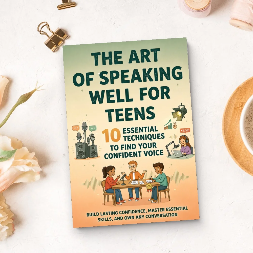 The Art of Speaking Well for Teens, 10 Communication Techniques for Public Speaking, Conversation and Confident Expression