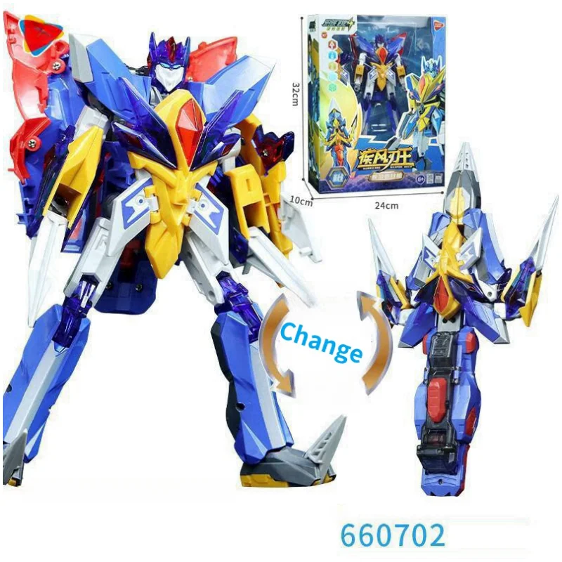 Steel Flying Dragon Time and Space War Transformation Upgraded Action Figure Toy Children Birthday Gift Robot Collection Gift