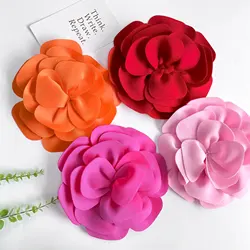 New all-match three-dimensional fabric flower corsage headdress accessories wedding dress