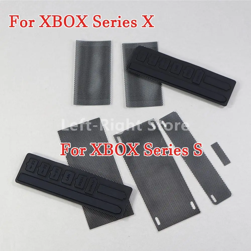 5sets For XSS Dust Plug Silicone Dust Proof Cover Stopper Dustproof Case Kits For Xbox Series S X Gaming Console